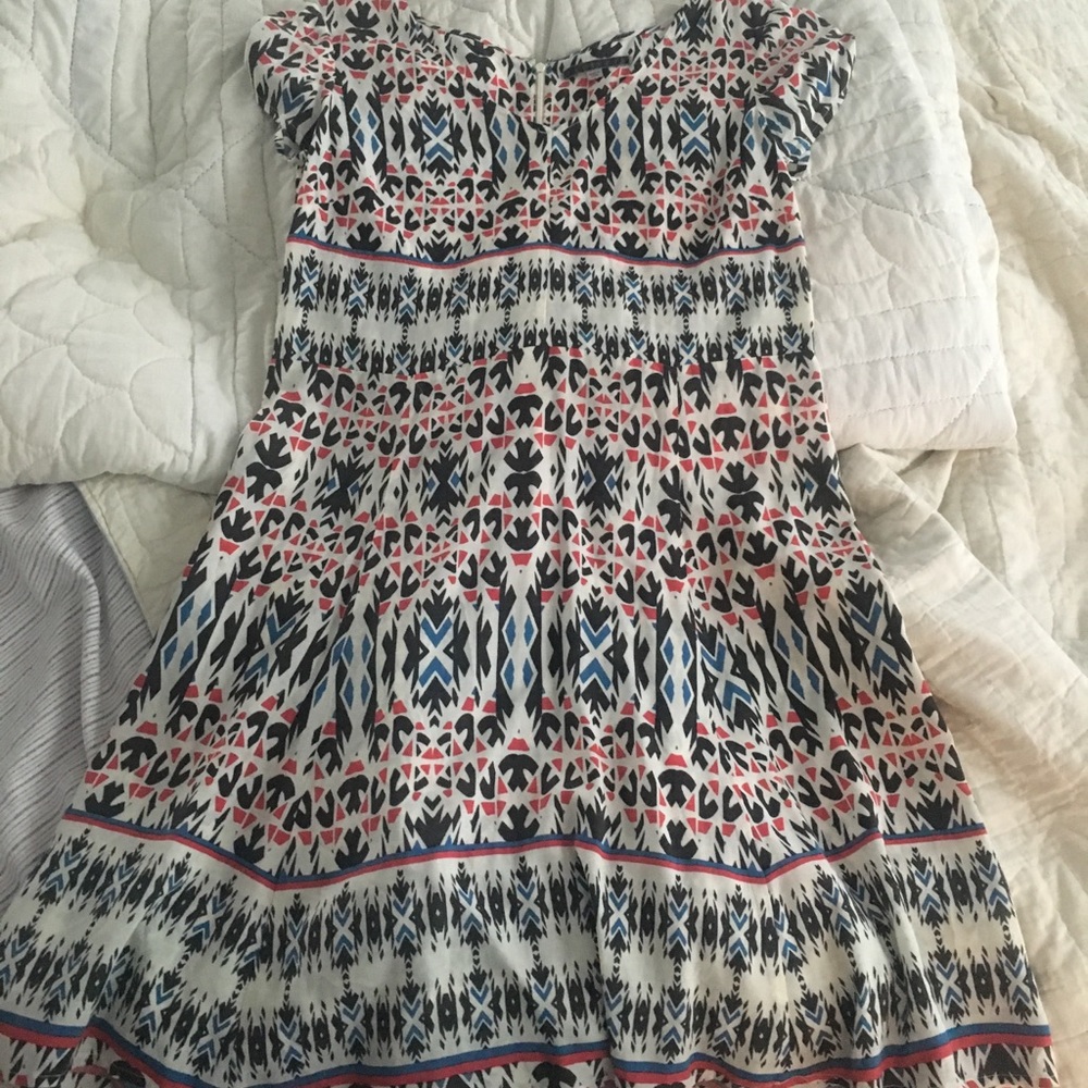 Patterned Work Dress by Velvet